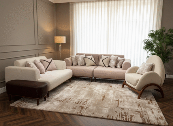 غرفة معيشة أركاديا المودرن