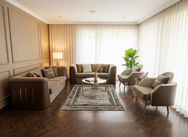 صالون النور الدافئ